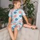 thumbnail image 4 of Fotbe Sea Turtle Pijama Estampada de 2 Piezas para Niños – Ropa de Dormir de Manga Corta Cómoda para Niños y Niñas, Camiseta y Shorts de Algodón-Large, 4 of 6
