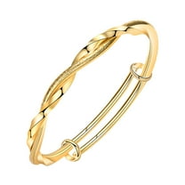 DESIGNICE Jewelry Charming Women'S Bracelets Jewelry Bracelets Gift Bracelets Twisted Braided Bracelets Fashion Bracelets Beautiful Bracelets Gold