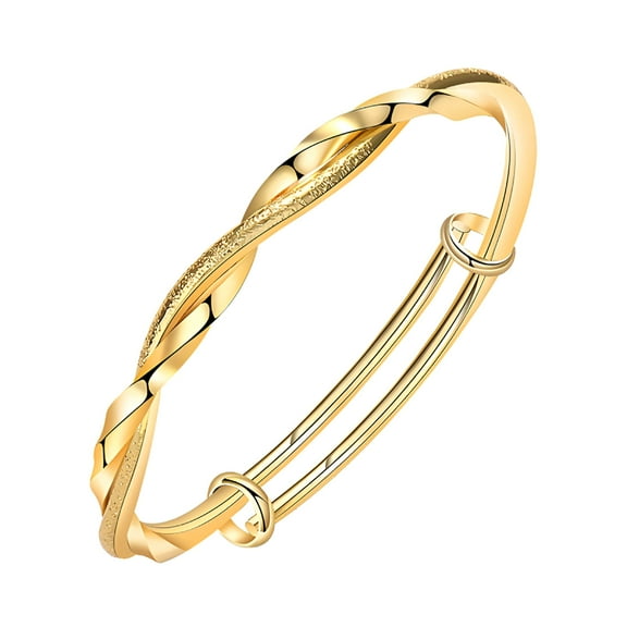 DESIGNICE Jewelry Charming Women'S Bracelets Jewelry Bracelets Gift Bracelets Twisted Braided Bracelets Fashion Bracelets Beautiful Bracelets Gold