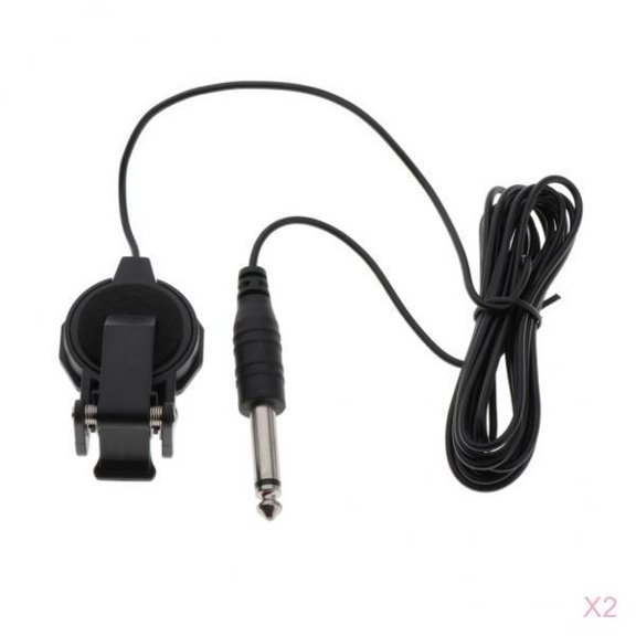 2 lot Pick Transducer Stick for Guitar Ukulele Violin Musical Accessories