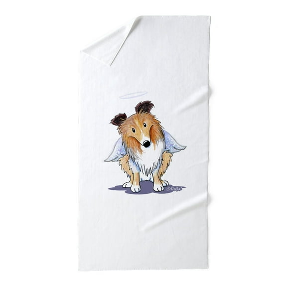 CafePress - Rainbow Bridge Sheltie - Large Beach Towel, Soft 30"x60" Towel with Unique Design
