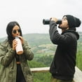 thumbnail image 6 of JoyJolt Vacuum Insulated Water Bottle with Flip Lid & Sport Straw Lid - 32 oz - Grey/Black, 6 of 8
