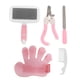 thumbnail image 1 of Kit de aseo para conejos, kit de aseo para conejos, cepillo de baño para mascotas pequeñas, peine, cortaúñas, combo de limpieza de conejitos, juego de peine para baño, mejore su experiencia, 1 of 9