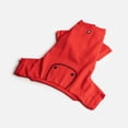 thumbnail image 4 of Thermal Dog Pajama - Red, 4 of 5