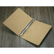 Kraft Paper Lever Arch File A5 6 Ring Refill Cover Binders for School Office