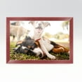 thumbnail image 4 of 45x15 Dark Brown Real Wood Picture Frame Width 1.25 inches | Interior Frame Depth 0.5 inches |, 4 of 8