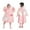 Pink, variant on Yuncity Boys Girls Raincoat 3-10 Years Old Kids Lightweight Outdoor Play Rain Wear With Prints Waterproof Rain Jacket 7-8 Years