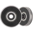 thumbnail image 5 of G.A.S Hardware Roller for Sliding Glass Doors, Silver, Stainless Steel, Smooth Finish Barn Door Hardware Kit, 1 Piece, 5 of 6