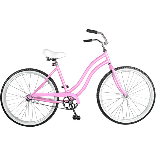 Cruiser Bike, 26 in wheels, 18 in frame, Women's Bike, Pink