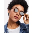 thumbnail image 4 of FEISEDY Vintage Small Round Sunglasses Retro Slender Metal Frame Candy Colors B2422, 4 of 6