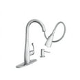 thumbnail image 2 of MOEN 87014 Essie Single-Handle Pull-Down Sprayer Kitchen Faucet with Reflex and Power Clean in Chrome, 2 of 5