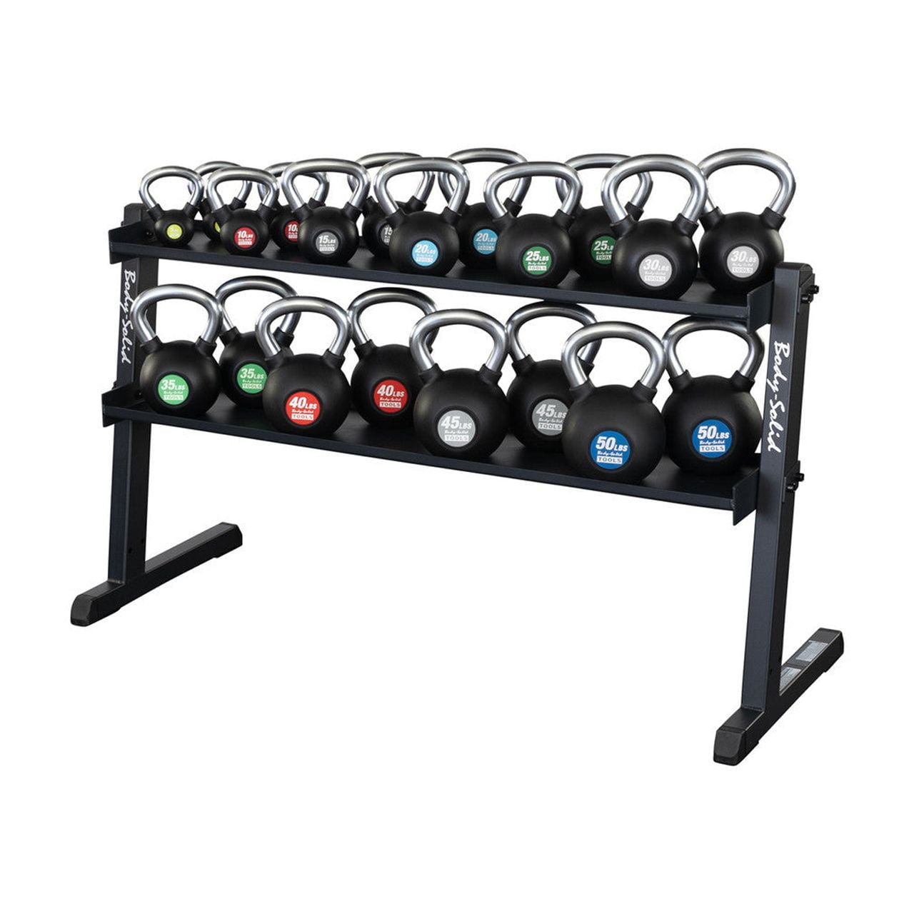 Body-Solid GKR60 2-Tier Kettlebell Rack
