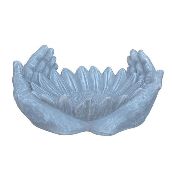 Jeco ODBB004 10 in. Palm Birdbath