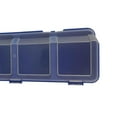 thumbnail image 6 of Aymzbd Hardware Organizer Box 4 Compartments Small Parts Organizer Portable Lightweight Blue, 6 of 9
