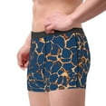 thumbnail image 2 of Pofeuu Giraffe Skin Print Men’s Boxer Briefs, Moisture-Wicking Underwear, Regular,Trunk-Medium, 2 of 5