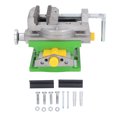 thumbnail image 2 of XY Compound Vise, High Accuracy Multifunctional 0 To 77mm Clamping Range Cross Slide Drill Press Vise  for Milling Machine, 2 of 7