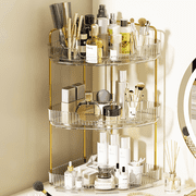 3 Tier Corner Bathroom Organizer Countertop, Makeup Organizer for Vanity Dresser Kitchen