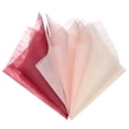 thumbnail image 1 of Paquete de 144 Papeles de Envoltura de Algodón Coreano - Papel Floral para Envolver (30x30 cm, Rojo+Rosa+Beige), 1 of 1