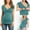 Green, variant on SEMPAI Women's Maternity Shirts Short Sleeve Pregnancy Tops Summer Blouses Casual Wrap V-Neck Ruched Pregnant Tunic Tee