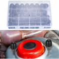 thumbnail image 3 of Protection Caps for Hexagon Shaped Screws, Non-Toxic Aging Resistant Bolt Covers Screw Caps, Plastic Acorn Dome Protection, Suitable for Machinery Furniture Vehicles, 3 of 5
