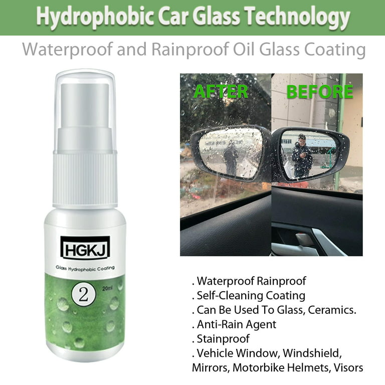 Hydrophobic Glass Coating Windshield