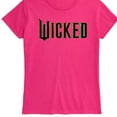 thumbnail image 3 of Wicked - Theatrical Rainbow Logo - Women's Fitted Graphic T-Shirt, 3 of 4
