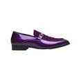 thumbnail image 2 of Stacy Adams Sprague Moc Toe Bit Slip On Shoes Purple 25732-542, 2 of 7