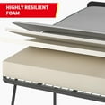 thumbnail image 2 of Puremind Folding Bed with 5 Inch Mattress Included, 75" x 46" Rollaway Bed for Adults, Space-Saving Portable Bed with Headboard and Dust Cover, 2 of 10