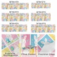 thumbnail image 2 of Valance Curtains for Kitchen Windows Spring Easter Eggs White Rabbit Rod Pocket Valance Cute Bunny Colorful Checker Short Window Curtain Topper for Bedroom Living Room Bathroom 42x12in,1&nbsp;Panel, 2 of 9