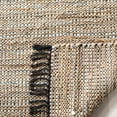thumbnail image 6 of SAFAVIEH Vintage Leather Zharko Solid Braided Fringe Area Rug, Beige, 6' x 9', 6 of 9
