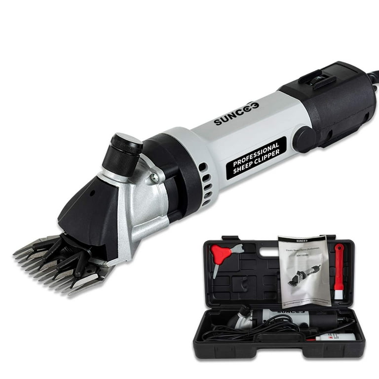 Towiac 550W Professional Electric Sheep Clipper, 6 Speeds Heavy Duty Dog  Shears for Thick Fur