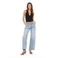 thumbnail image 2 of Forever 21 Women's Low Rise Baggy Stretch Denim Jeans, Sizes 0-14, 2 of 5