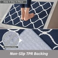 thumbnail image 6 of JAATOP Washable Kitchen Mats, Absorbent Floor Mat, Non-Slip Floor Mat for Kitchen, 20"x 32", Navy, 6 of 8