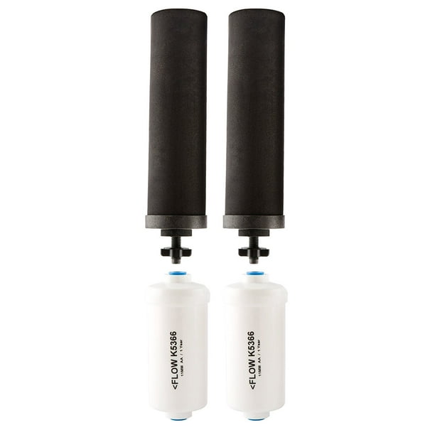 Berkey Filters Includes 2 Black Filters and 2 Fluoride