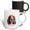 Multicolor, variant on 3drose, Basset Hound Dog Breed. Colorful Painting Art. Stylish Gift for All, 11oz Magic Transforming Mug