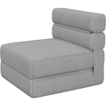 thumbnail image 7 of Convertible Sleeper Chair Bed,Folding Sofa Bed with Upgraded Pillow,Modern Comfortable Sleeper Couch Linen Fabric for Small Space, 7 of 7