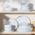 thumbnail image 5 of vancasso 36 Pieces Dinnerware Sets, Plates and Bowls Set for 8, Porcelain Dinner Set, Blue, 5 of 7