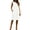 A26 White-White Linen Dresses for Women, variant on Mifsaly White Linen Dresses for Women Crewneck Midi Sleeveless Dress Work Office Elegant Lightweight Business Casual Sundresses with Pockets M