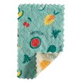 thumbnail image 1 of Usmixi Double-sided Printed Rag Two-color Dish Towel Coral Fleece, 1 of 3