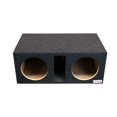thumbnail image 2 of Bbox Dual Vented 10 Inch Subwoofer Enclosure - Pro Series Dual Vented SPL Car Subwoofer Boxes & Enclosures - Premium Subwoofer Box Improves Audio Quality, Sound & Bass - Nickel Finish Terminals, 2 of 4