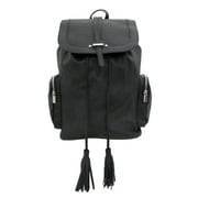 No Boundaries Women's Black PVC Backpack