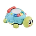 thumbnail image 2 of Juguetes musicales para bebés con forma de tortuga gateando, juguete de simulación con forma de teléfono, juguete para bebés de 1 a 2 años, regalo de, 2 of 8