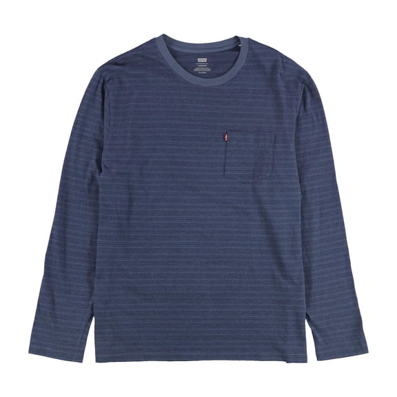 Levi's Mens Pocket Basic T-Shirt, Blue, X-Large