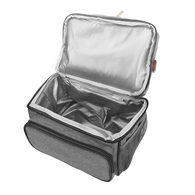 Bolsa de almuerzo bolsa más fresca plegable de gran capacidad doble capa hermética para picnic ANGGREK Otros