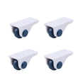 thumbnail image 1 of facefd 4Pcs Self-Adhesive Wheel Directional Sticky Furniture Caster for Tissue Self-Adhesive Wheel Box Dust Bin, Blue, 1 of 1