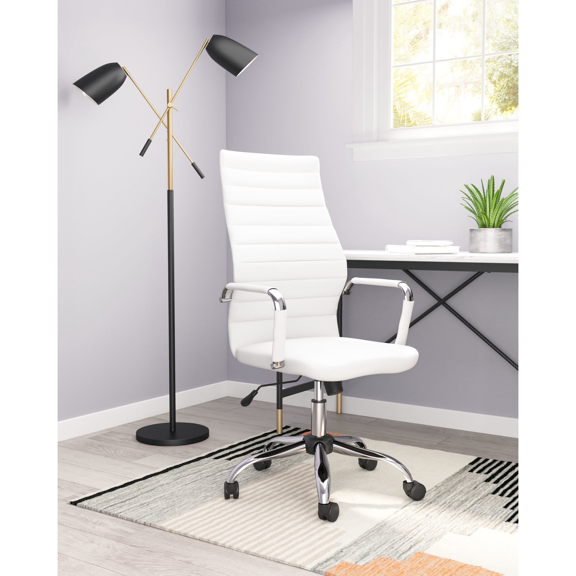 primero office chair white office product