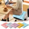 thumbnail image 4 of AYktou Seat Cushion 15.7*15.7in Soft Non-Slip Thickened Chair Cushions Candy Color Square Office Chair Cushion Breathable Linen Meditation Floor Pillow for Tatami Living Room Car Dorm Desk Chair, 4 of 11
