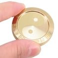 thumbnail image 4 of Juguete de descompresión con forma de moneda de la suerte de metal., 4 of 8