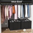 thumbnail image 4 of Organizador de zapatos SUOCO para armario, 32 pares, con divisores ajustables, 4 of 6