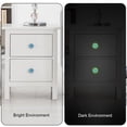 thumbnail image 3 of 4PCS Round Christmas Cabinet Fluorescence Knob Glowing in the Dark Furniture Drawer Pulls Handle with Screws, 3 of 5